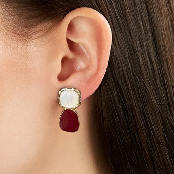 Fashionable Square Drop Earrning