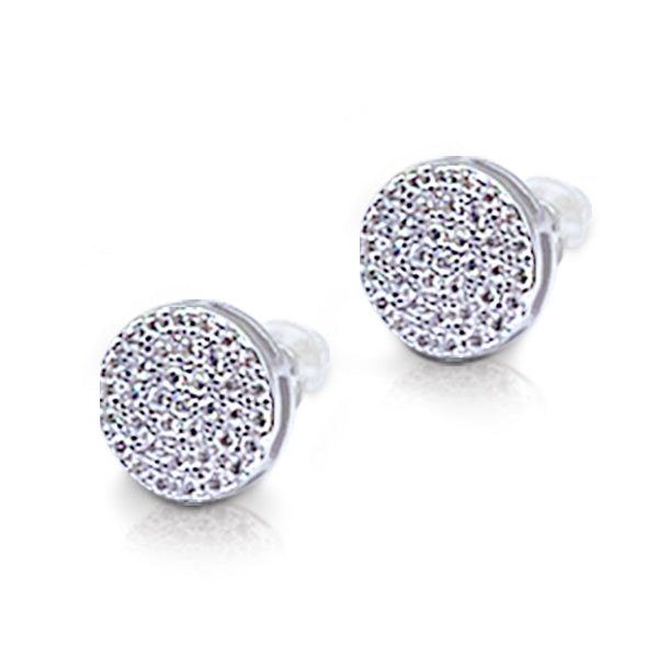 925 Silver Moissanite Stud Earrings - Sterling Silver