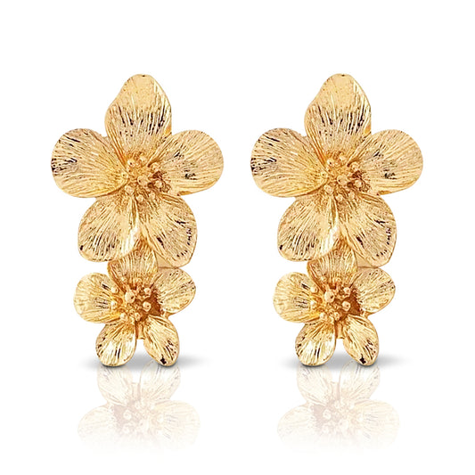 Stylish Floral Drop Earrings